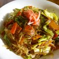 tapicoco's cooksnap of when they made ダイエットな白滝焼きそば✿.