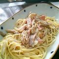 いけだんな's cooksnap of when they made 舞茸とベーコンの濃厚豆乳クリームパスタ.