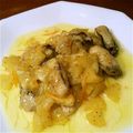 みっぺ☆'s cooksnap of when they made シャ乱Qはたけの牡蠣とリンゴのソテー！.