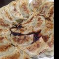 01kun's cooksnap of when they made 白菜たっぷり焼き餃子.