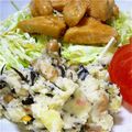 らいそ☆'s cooksnap of when they made ひじきの煮物リメイク☆ポテトサラダ.