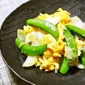 kebeibiko's cooksnap of when they made ＊スナップエンドウと卵の炒め物＊.