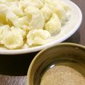 おかつぎ's cooksnap of when they made カレー昆布茶で食べるカリフラワー.