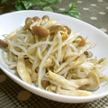 ましゅまろcocoa's cooksnap of when they made もやしとシメジのゴマバタ炒め♪.