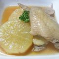 のんのんSTELLA's cooksnap of when they made ＊鶏肉と大根の煮物＊.