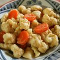jazzyblues's cooksnap of when they made カリフラワーのごま酢みそ和え.