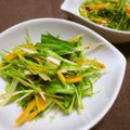 まろんかふぇ's cooksnap of when they made 水菜のサラダ.