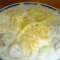 キャナチャン's cooksnap of when they made 一人分！白菜とろーり☆鶏クリーム煮のパスタ.