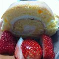 ★hanaちゃん★'s cooksnap of when they made ロールケーキがきれいに切れる方法☆.
