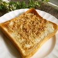 かずえ亭２号's cooksnap of when they made クリームチーズとはちみつきな粉のトースト.