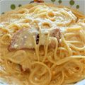 とんきち８９８９'s cooksnap of when they made シェフ直伝★簡単★絶品カルボナーラ.