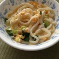 わいわいのオミチ's cooksnap of when they made 調味料2つで簡単！ふわふわ卵とじうどん.