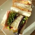 yu～kari's cooksnap of when they made トマトソースで♪ブランチサンド.