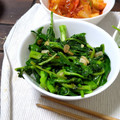 おにもつちゃん's cooksnap of when they made かき菜のにんにく炒め.