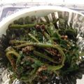 hanorchid's cooksnap of when they made セリの胡麻和え.