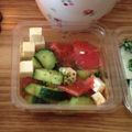 yuri827's cooksnap of when they made 完熟トマトときゅうりのサラダ.