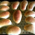 xyukarinx's cooksnap of when they made HBで✿ふわもち✿バナナミルキー食パン.