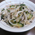 mioly's cooksnap of when they made 材料３つ！もやしと塩こんぶの和え物.