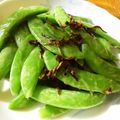 月見なっとう's cooksnap of when they made スナップエンドウの塩昆布マヨ和え.