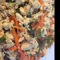 ここandまど's cooksnap of when they made 小松菜と豆腐の炒り煮.