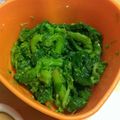 みぃっこん's cooksnap of when they made 菜の花のおひたし.