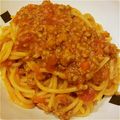 えみえるも's cooksnap of when they made 節約★簡単★豚ひき肉deミートソース.