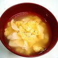 う・さ・ぎ's cooksnap of when they made ズボラが美味しい☆簡単！豆腐と卵のスープ.