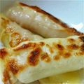 ゆうゆう７２７'s cooksnap of when they made 餃子の皮で肉チーズ♪.