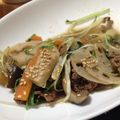 ともぱんたから's cooksnap of when they made 牛肉とレンコンの甘辛炒め～水菜入り.