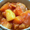 フリージャ's cooksnap of when they made 唐揚げリメイク✤簡単トマト煮.