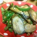 3nyaaaaan7's cooksnap of when they made なすとピーマンのにんにく炒め.