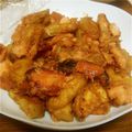3nyaaaaan7's cooksnap of when they made サーモンとさつまいもの味噌バター炒め♪.