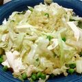 じゅーに's cooksnap of when they made キャベツとグリーンピースと豆腐の塩麹炒め.
