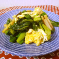 ローズレース's cooksnap of when they made 青梗菜としめじといり卵の中華炒め.