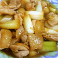 はっすぅ♪'s cooksnap of when they made 鶏もも肉とねぎの照り焼き！.