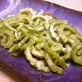 さるちゃんばなな's cooksnap of when they made にがうりのチーズ焼き。.