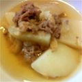 hayato★'s cooksnap of when they made 圧力鍋でしみしみ♪大根と牛肉の煮物.