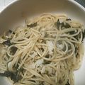 かぴーな's cooksnap of when they made 海苔とにんにくのパスタ♪.