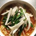 かぴーな's cooksnap of when they made ☆シャキッと食感！美味しいよ大根ラーメン.