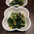 liarra's cooksnap of when they made ☆ほうれん草とえのきのピーナツ和え.