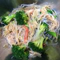 higatommy's cooksnap of when they made 春雨サラダ＊ブロッコリーとカニカマ＊.