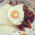 ミドりん's cooksnap of when they made 簡単！ガパオライス☆.