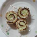 めけめけあろは's cooksnap of when they made お弁当に♪クルクル竹輪のマヨわさ焼き.