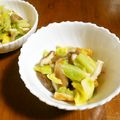 みるみる９０６'s cooksnap of when they made キャベツとちくわの酢味噌和え☆.