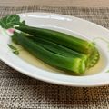 horseland's cooksnap of when they made 白だしで簡単 オクラの浅漬け.