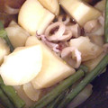 jasmine茉莉子's cooksnap of when they made 簡単　じゃがいも・いかとインゲンの煮込み.