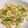 neco♡'s cooksnap of when they made 豆苗 ツナのマヨたま炒め.