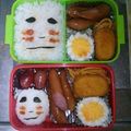 ayay2067's cooksnap of when they made 樽美酒弁当！キャラ弁.
