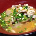 UBUSUN's cooksnap of when they made アサリとかぼちゃのキムチスープ.