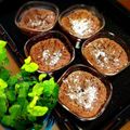 のんのん嫁's cooksnap of when they made 小豆入り簡単☆ガトーショコラ.